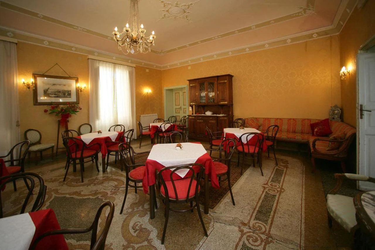 La sala da pranzo storica